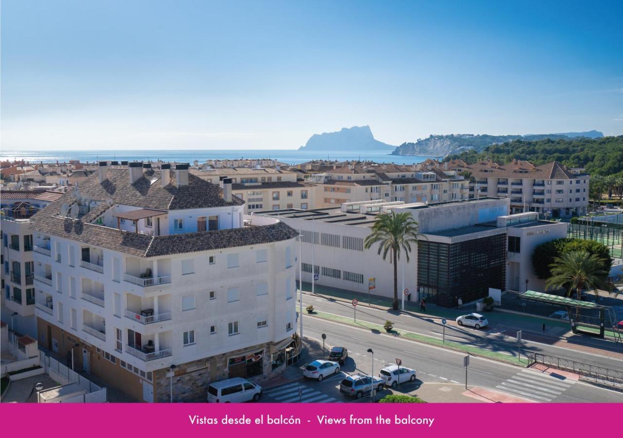 2 Bedrooms Apartment In Moraira Center With Community Pool Bagian luar foto